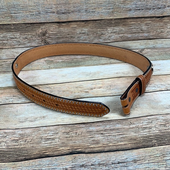 Ranger Belt Company Hand-tooled Belt Size 24 NWOT - Picture 13 of 13